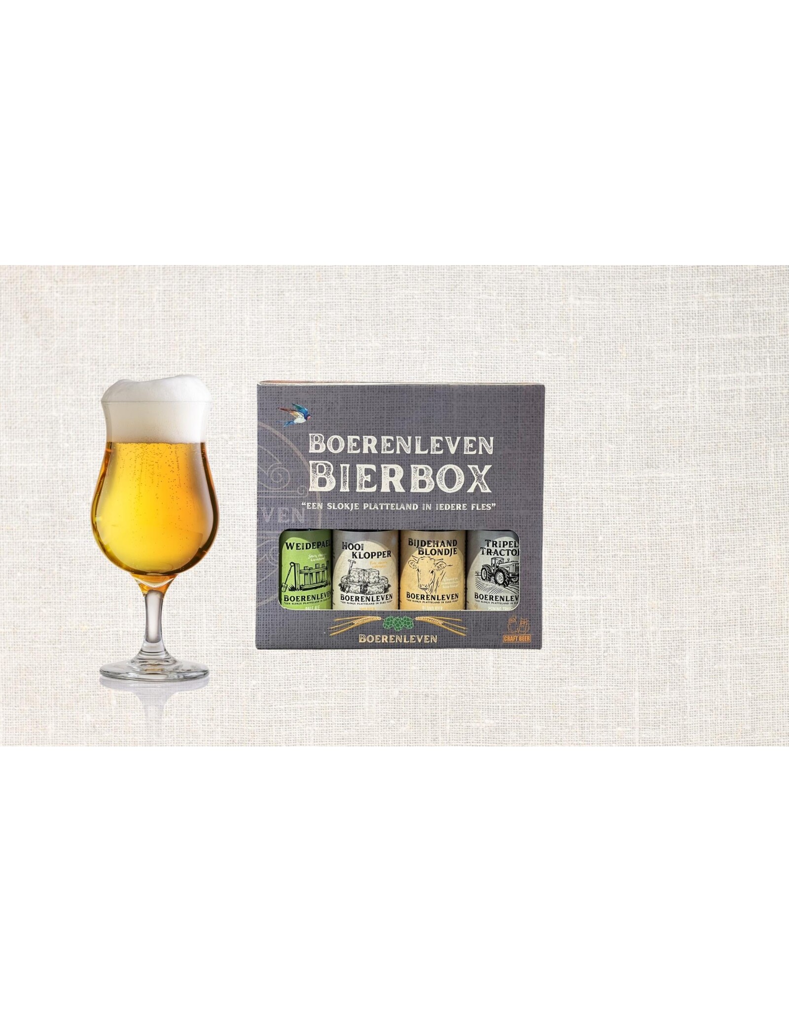 Bierbox 4 soorten bier.