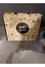 Geniet van onze lekkernijen tas.