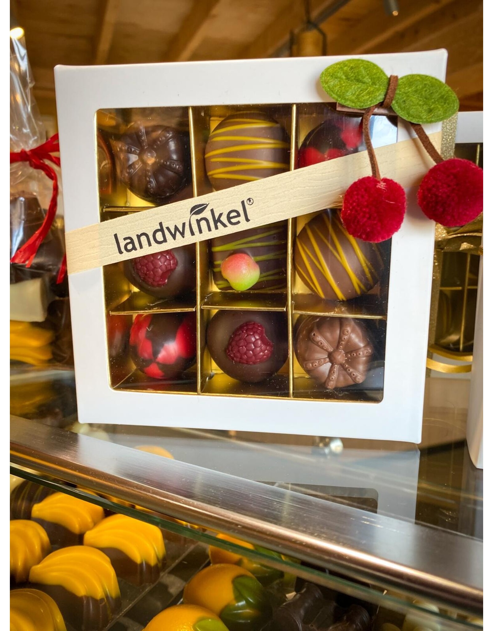 Luxe bonbons in bonbondoosje