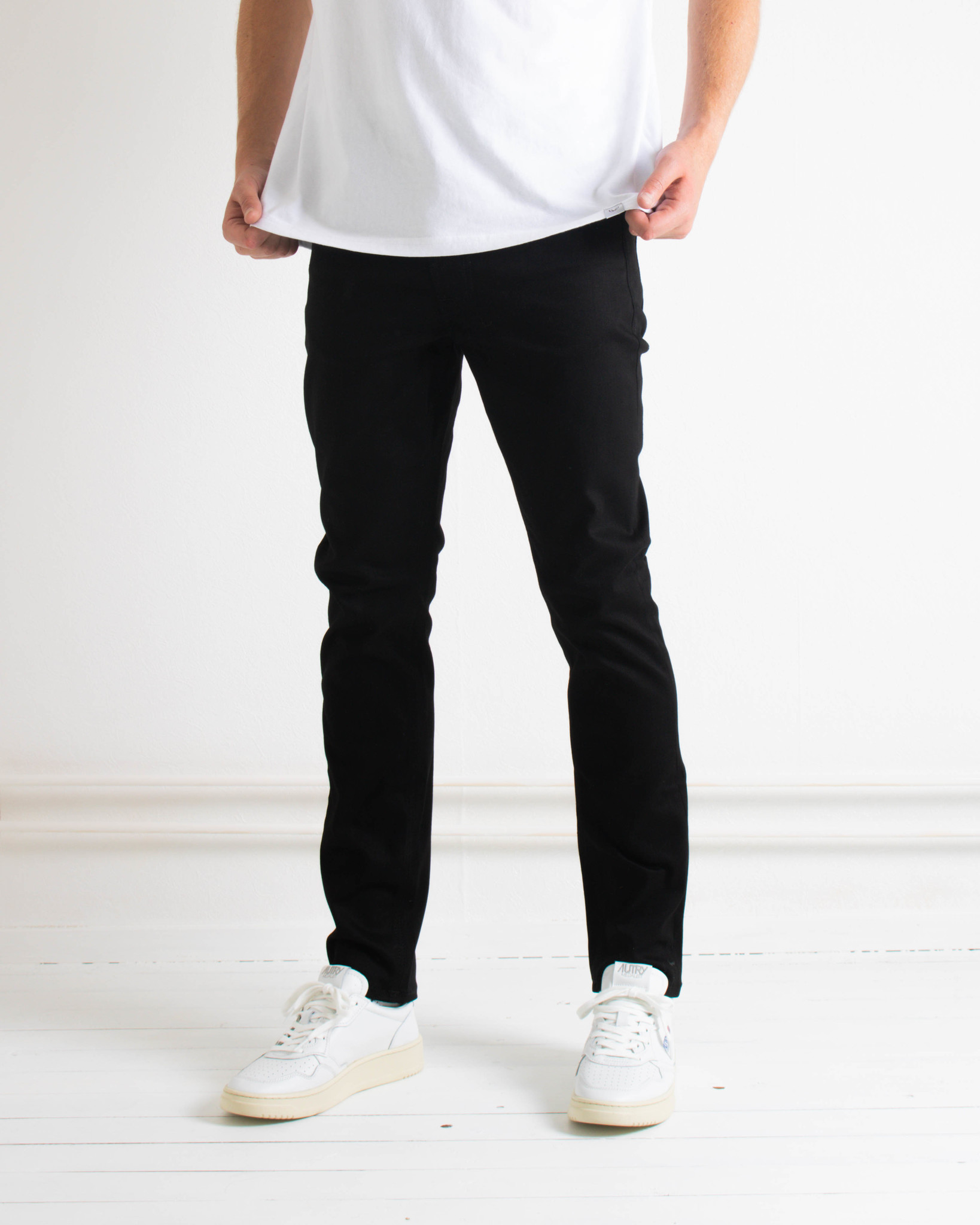 nudie jeans lean dean dry cold black