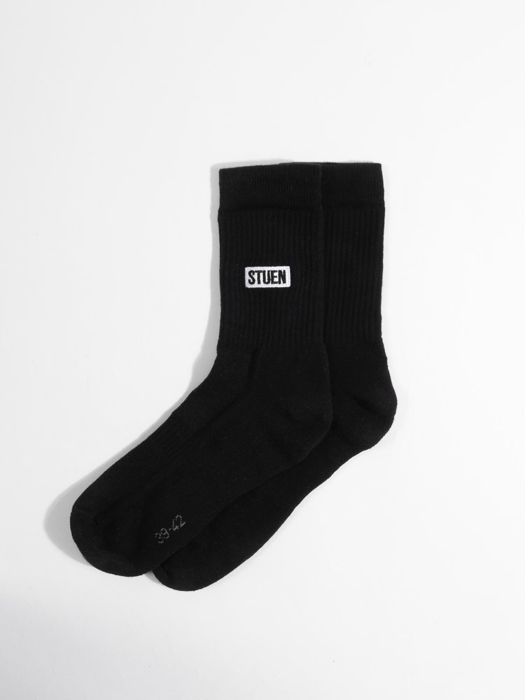 STUEN.Label STUEN.Label STUEN.Socks Black