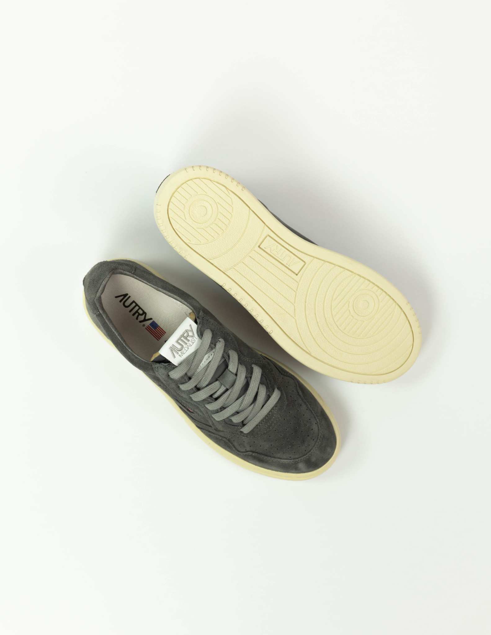 Autry Action Shoes Autry 01 Medalist Suede Grey -