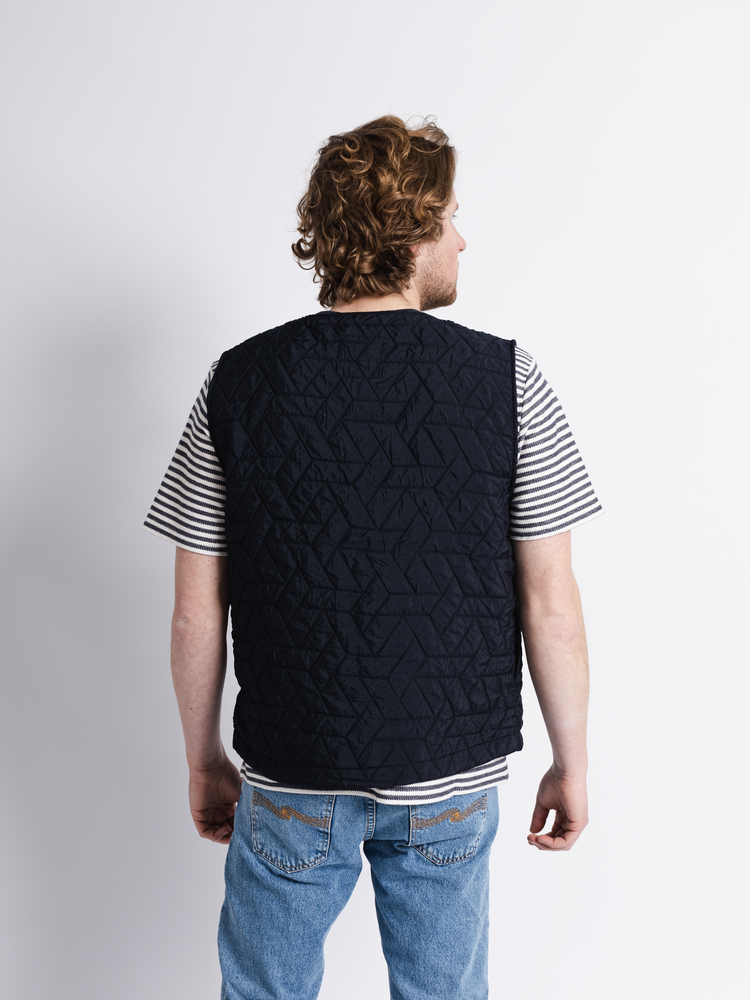 Wax London WAX London Timb Quilted Gilet Navy