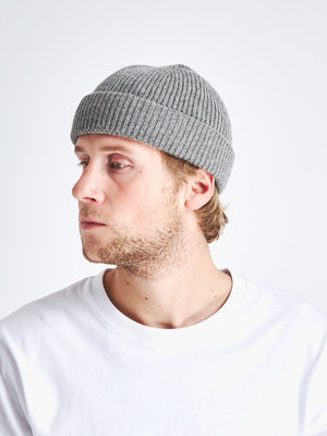 Wax London Copy of Wax London Beanie Hat Lambswool Grey