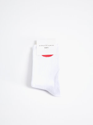 Edwin Jeans Copy of Japanese Sun Socks X Democratique White