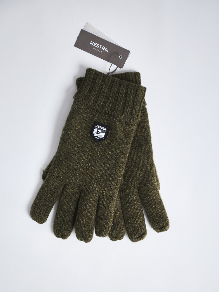 Hestra Hestra Basic Wool Glove Olive