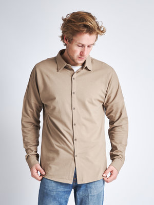 Studio Subtl Douro Overshirt Desert Taupe