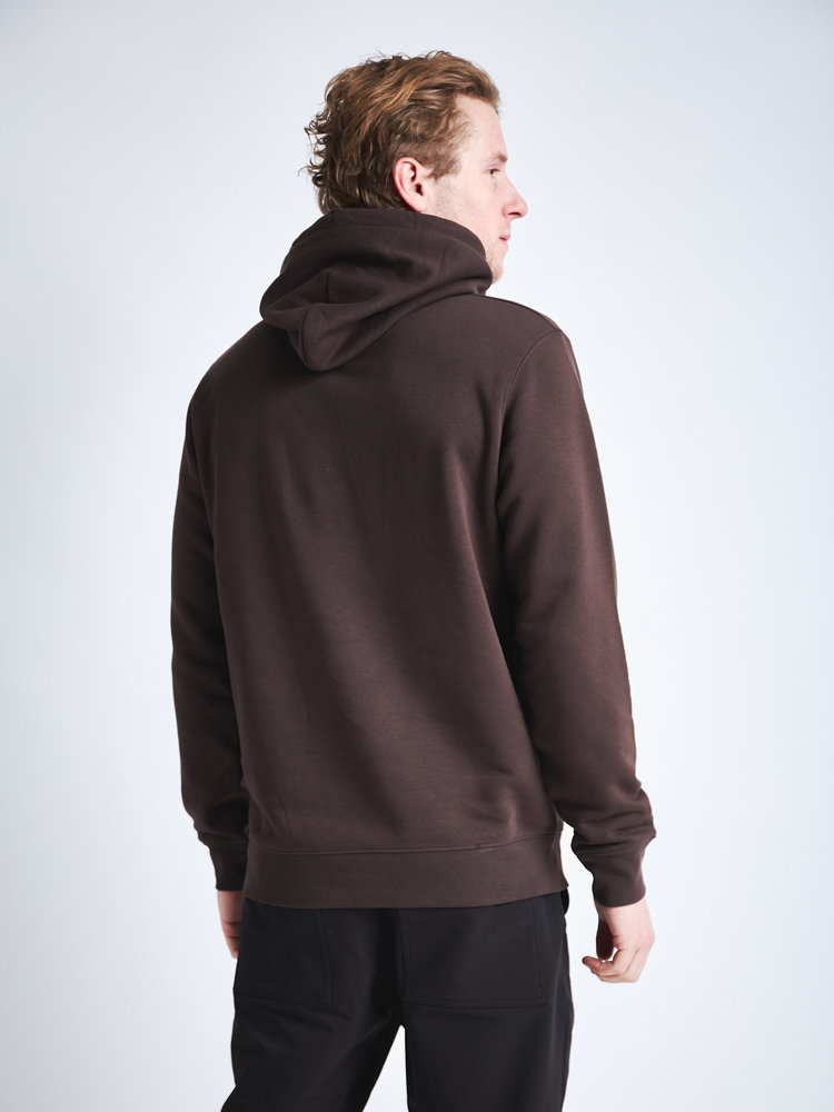 STUEN.Label STUEN.Label Hoodie Chocolate