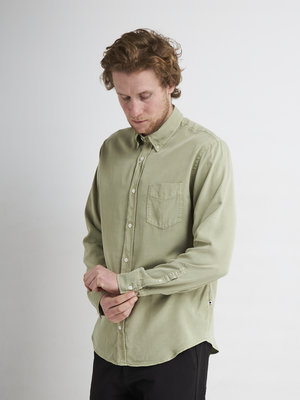 NN07 Levon Shirt Tencel Pale Green