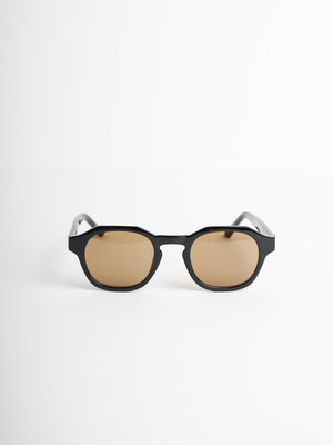 A.Kjaerbede Winnie round sunglasses in havana