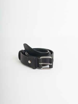 Nudie Jeans Dwayne Leather Belt Black