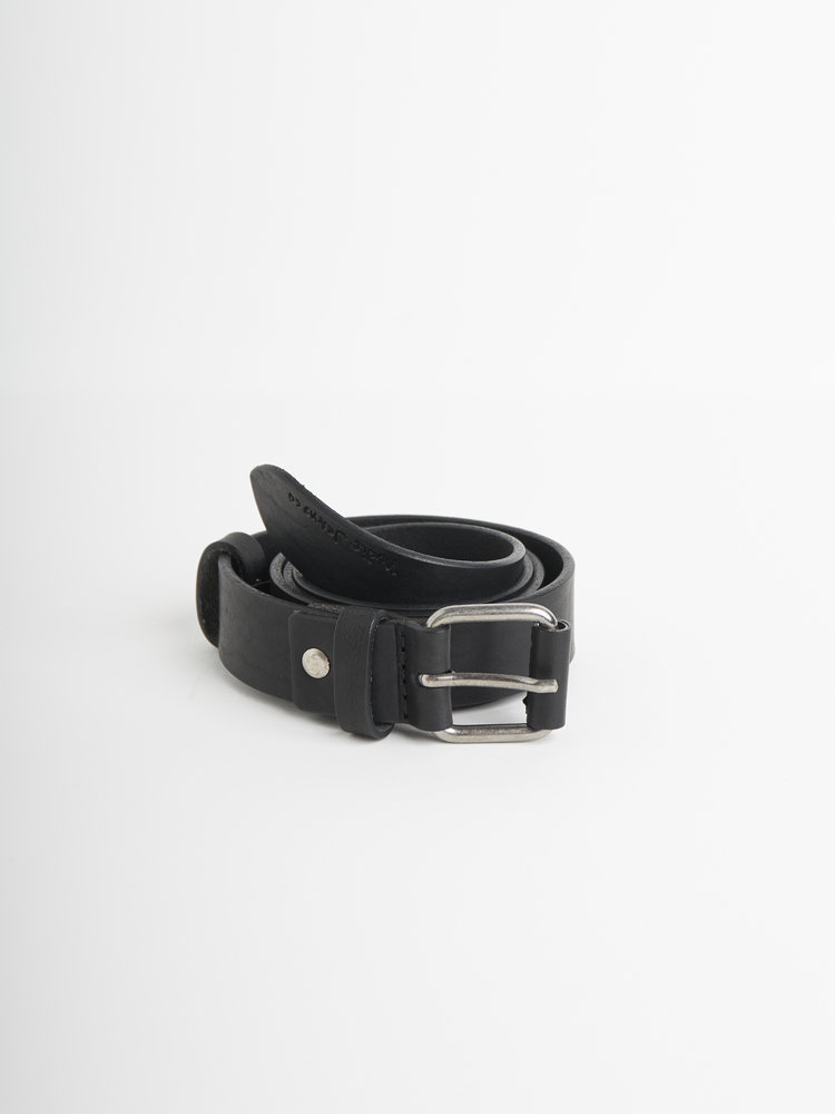 Nudie Jeans Nudie Jeans Dwayne Leather Belt Black