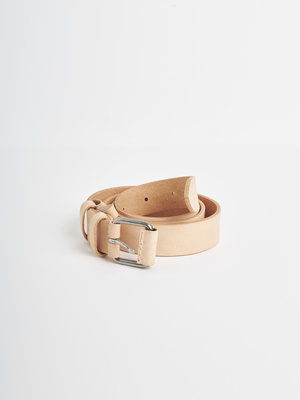 Nudie Jeans Dwayne Leather Belt Natural