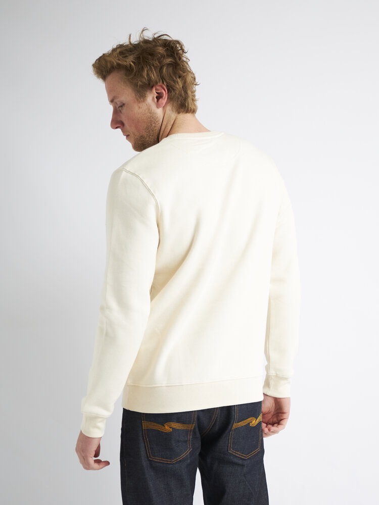 STUEN.Label Sweater Natural Raw
