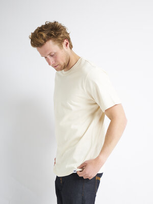 STUEN.Label Tee Natural Raw