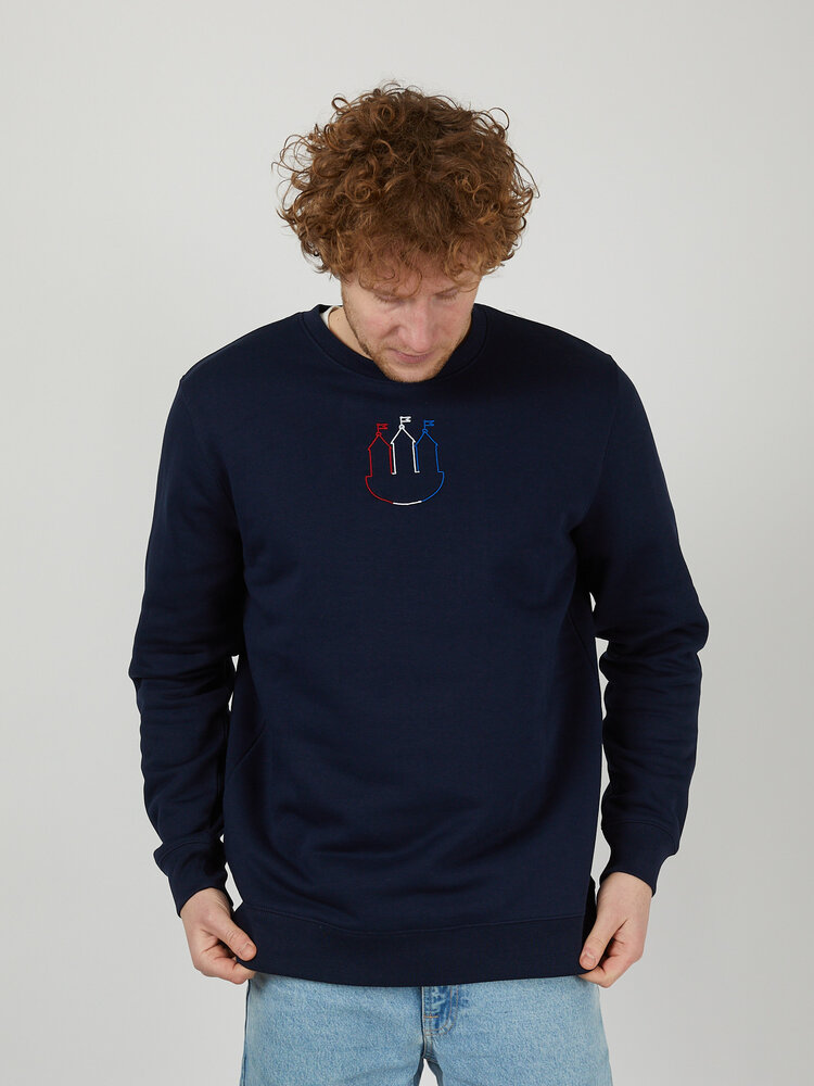 STUEN.Label Tricolores Navy