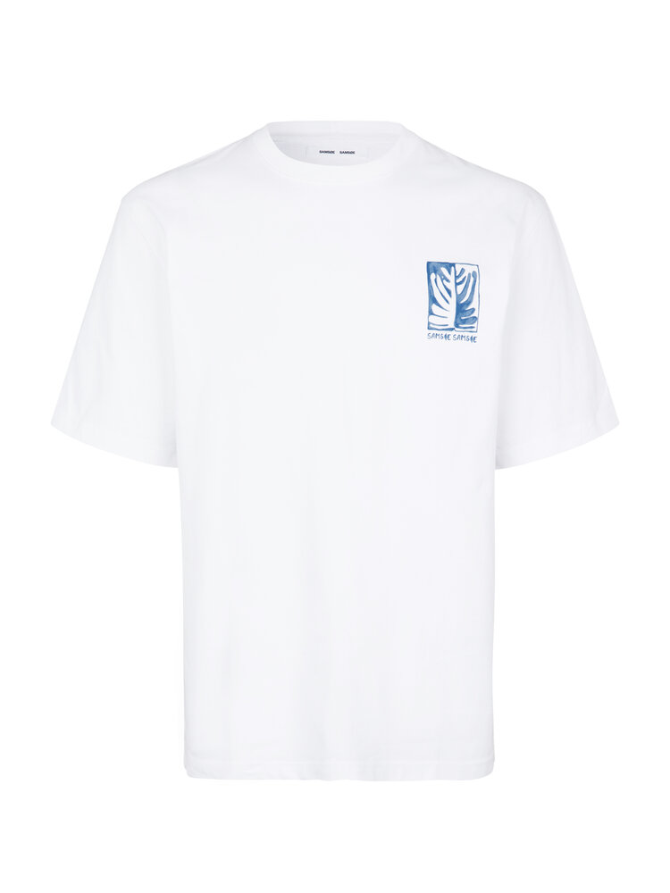 Samsøe Samsøe Sawind T-Shirt White Earth Beat