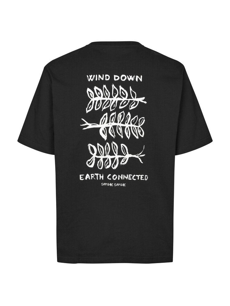 Samsøe Samsøe Samsøe Samsøe Sawind T-Shirt Black Connected