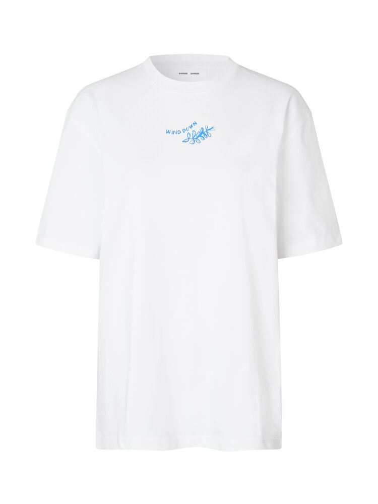 Samsøe Samsøe Sawind T-Shirt White Connected
