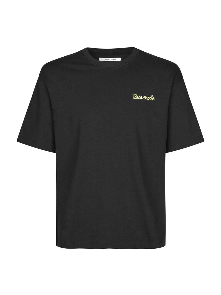 Samsøe Samsøe Savaca T-Shirt Black Vaca