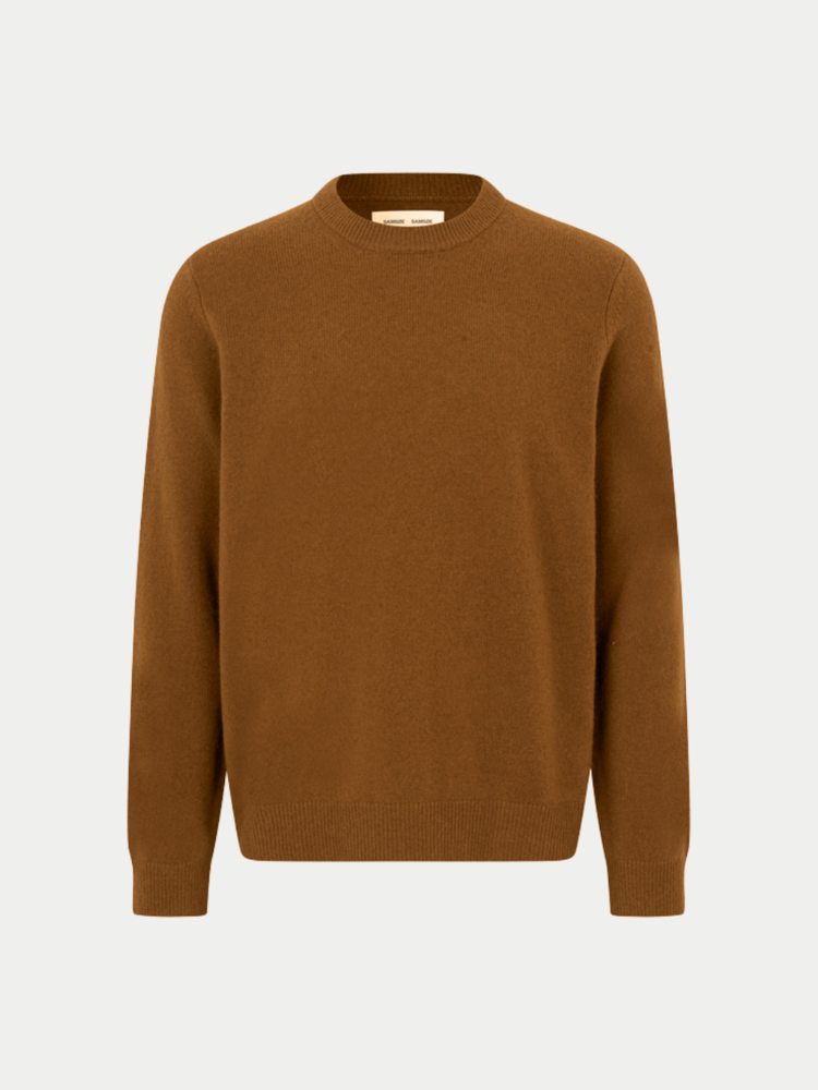 Samsøe Samsøe Isak Knit Sweater Nuthatch