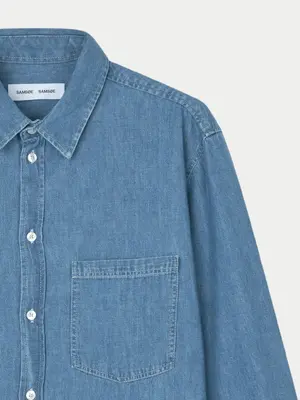 Samsøe Samsøe Saryan P Shirt Light Chambray