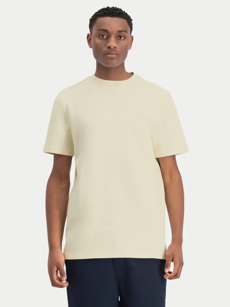 Law Of The Sea Lucid Structured Tee Coconut Milk
