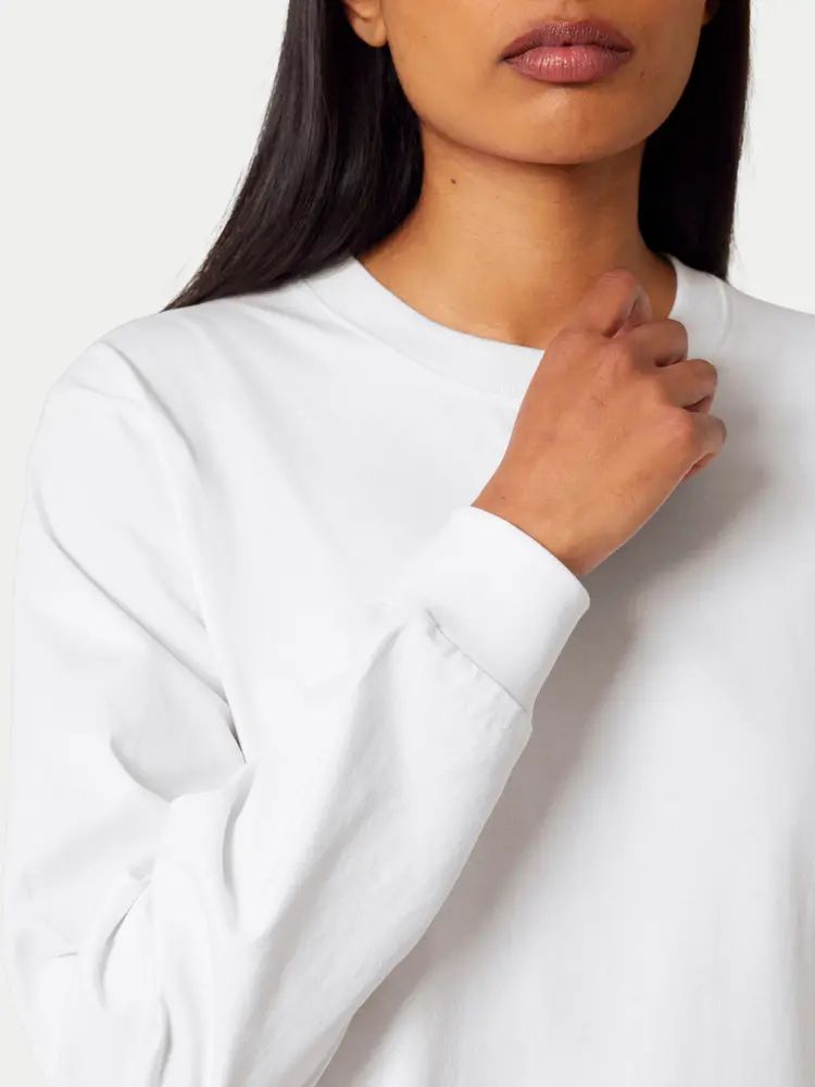 Stuen Longsleeve Shirt White