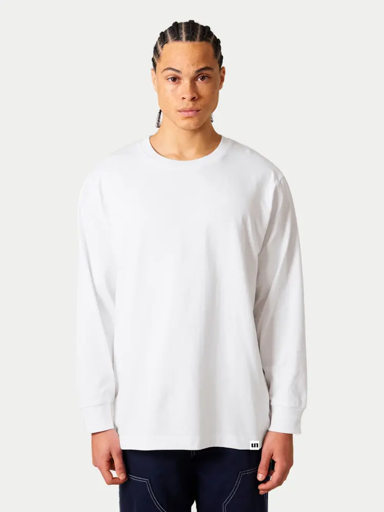 Stuen Longsleeve Shirt White