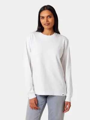 Stuen Longsleeve Shirt White