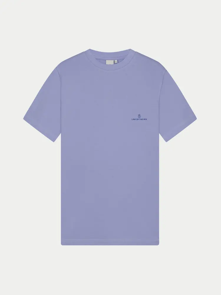 Law Of The Sea Logo T-shirt Thistle Down