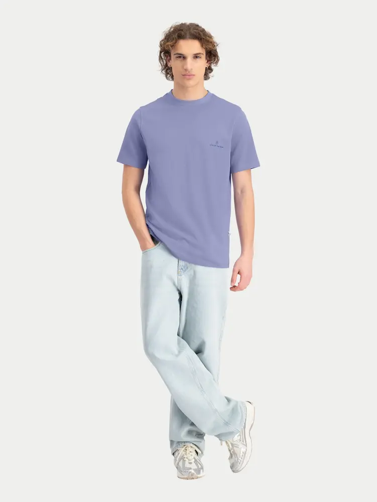 Law Of The Sea Logo T-shirt Thistle Down