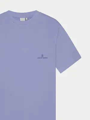 Law Of The Sea Logo T-shirt Thistle Down