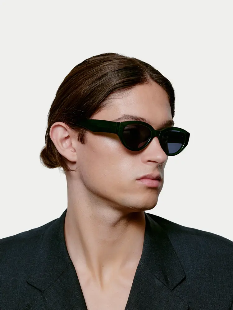 A. Kjærbede Winnie Dark Green Transparent