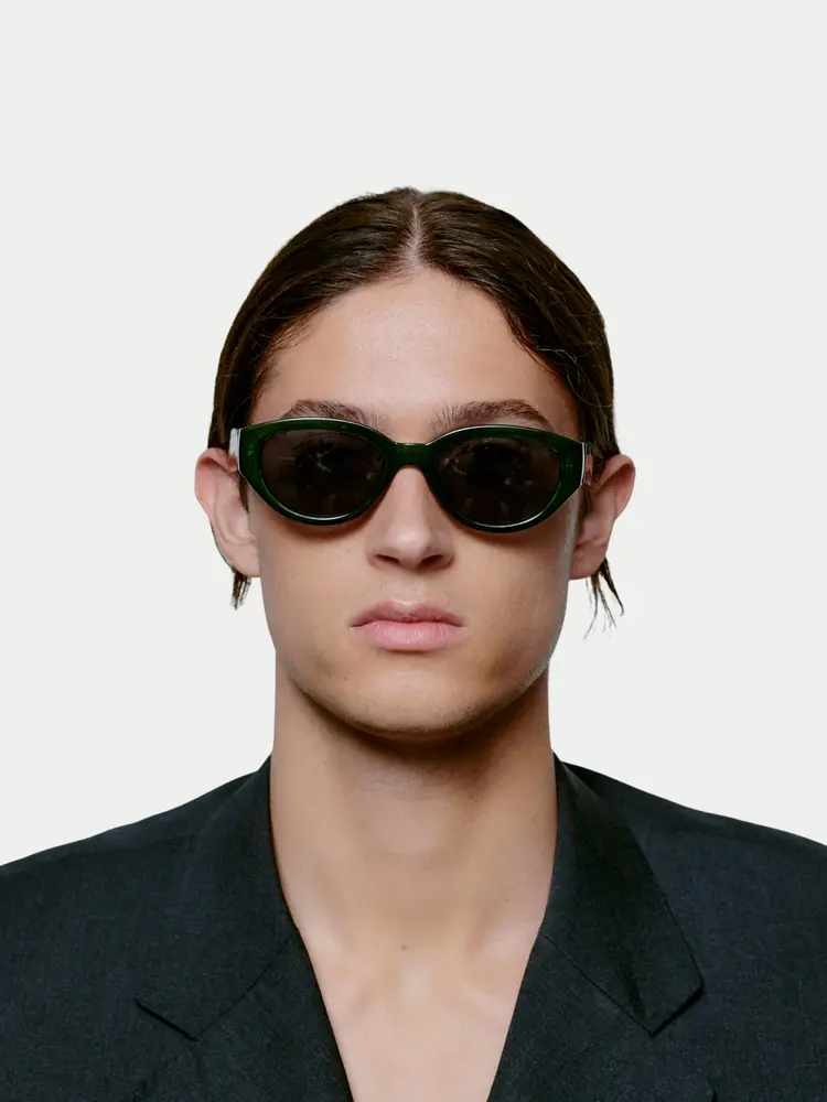A. Kjærbede Winnie Dark Green Transparent