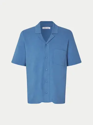 Samsøe Samsøe Salarry Shirt Blue Jasper