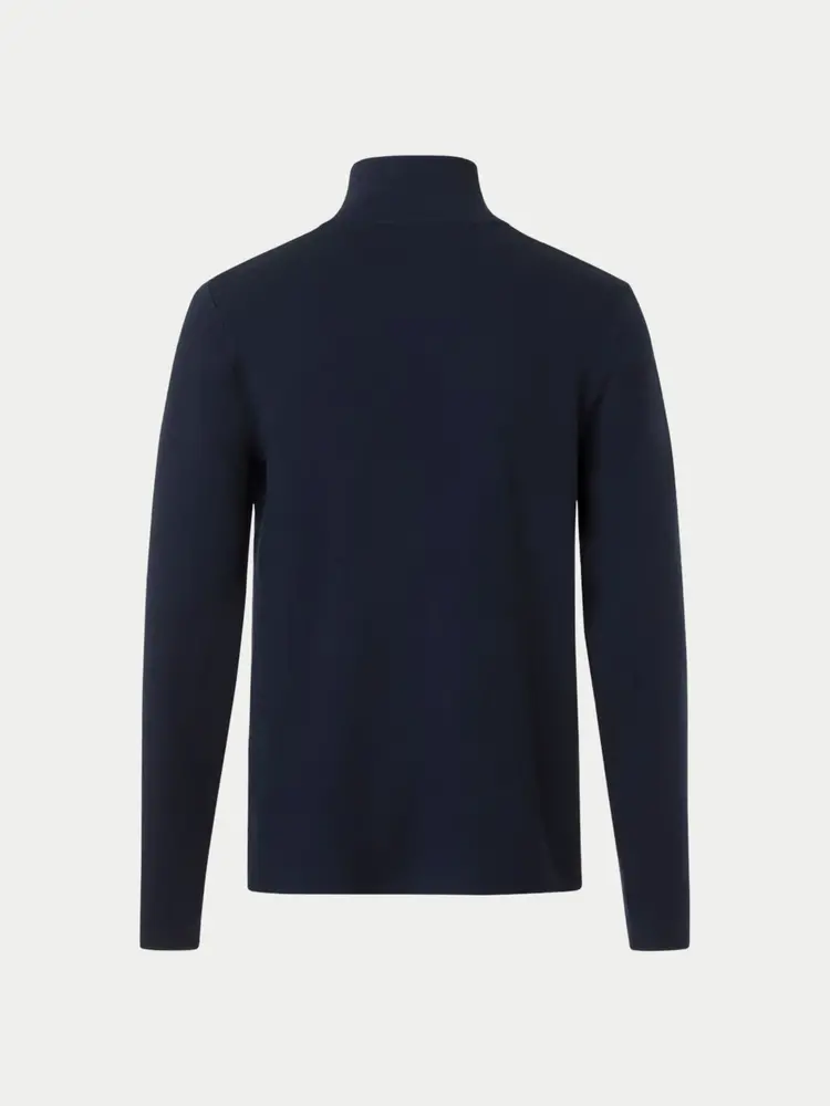Samsøe Samsøe Gunan Turtle Neck Zip Sky Captain