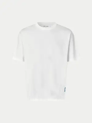 Samsøe Samsøe Saswirl T-shirt Swirl Blue Jasper