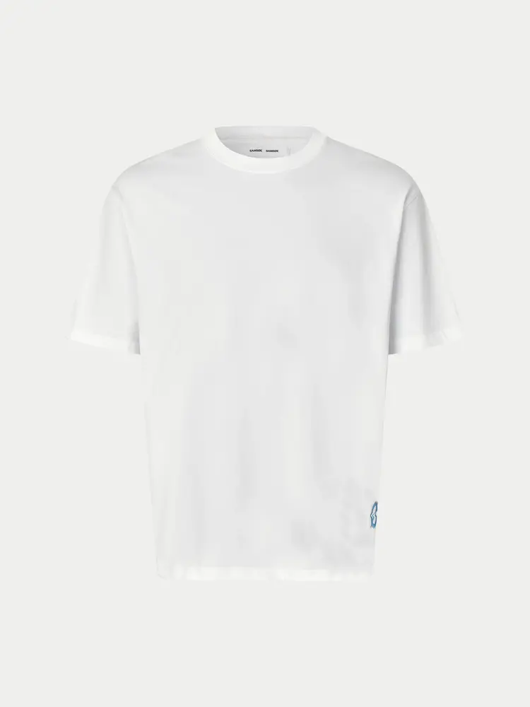 Samsøe Samsøe Saswirl T-shirt Swirl Blue Jasper