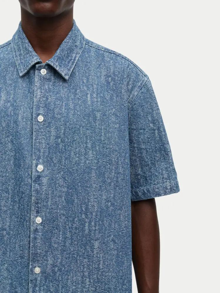 Samsøe Samsøe Saayo X Shirt Washed Denim