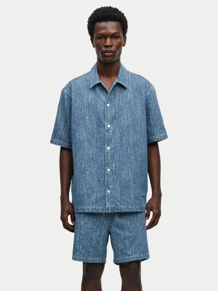 Samsøe Samsøe Saayo X Shirt Washed Denim