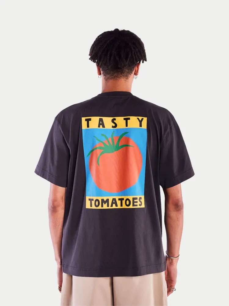 Olow Tasty Tomatoes T-shirt   Carbon Black