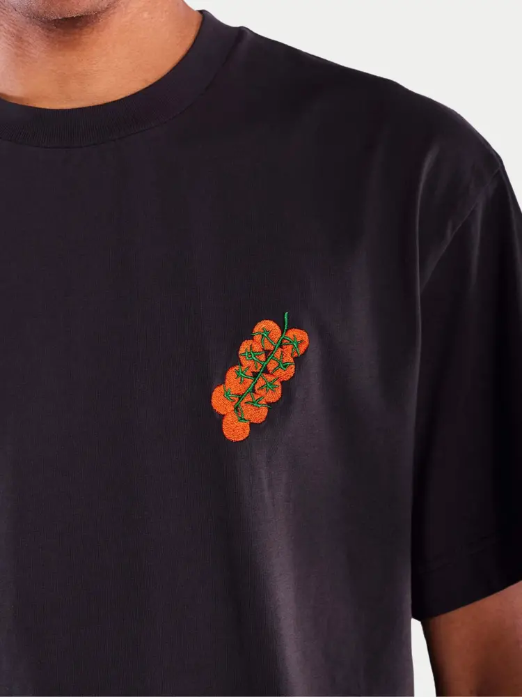 Olow Tasty Tomatoes T-shirt   Carbon Black