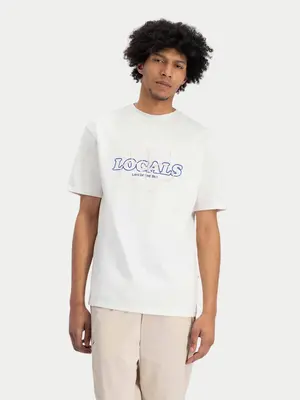 Law Of The Sea Local Artwork Tee Coconut Milk
