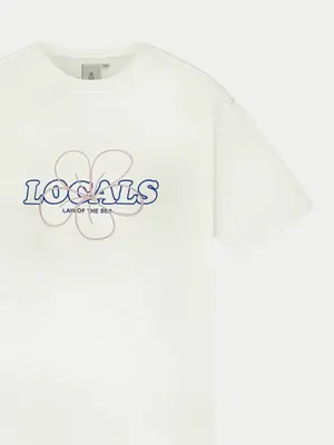 Law Of The Sea Local Artwork Tee Coconut Milk