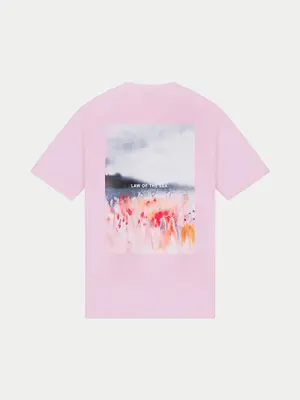 Law Of The Sea Bloom Artwork T-shirt Winsomee Orchid
