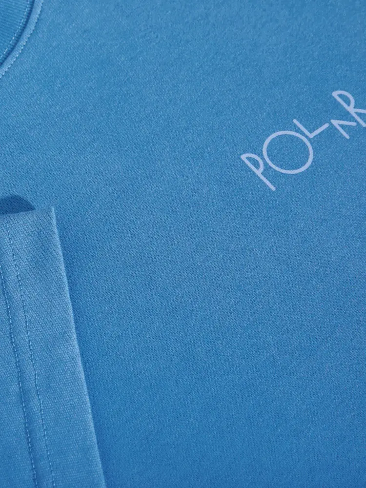 Polar Skate Co. Tee Stroke Logo French Blue