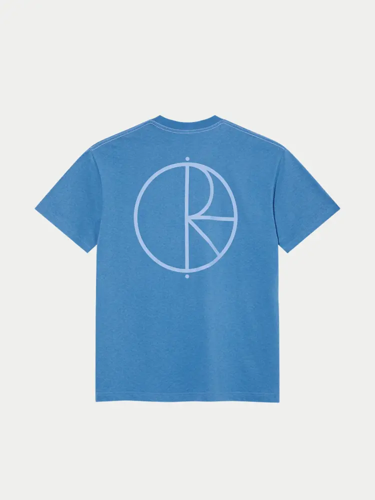 Polar Skate Co. Tee Stroke Logo French Blue