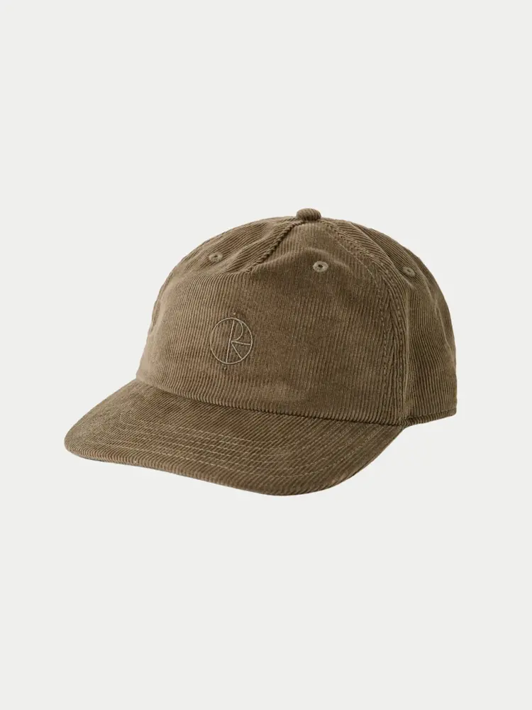 Polar Skate Co. James Cap Stroke Logo Brown