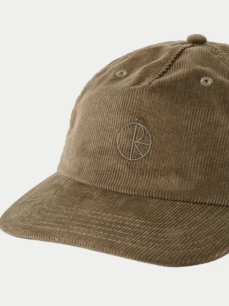 Polar Skate Co. James Cap Stroke Logo Brown